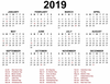 Annual Calendar Template Image